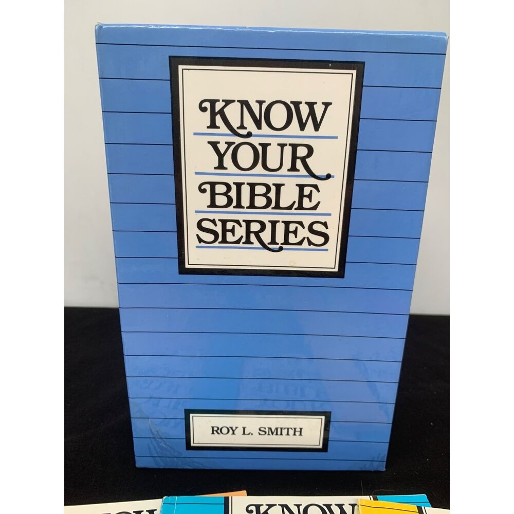 Boxed Set - 'Know Your Bible Series' booklets 1-11 **Missing #12** Christian Stu